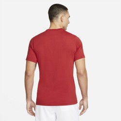 Achat Tee Shirt NikeCourt Logo Rouge