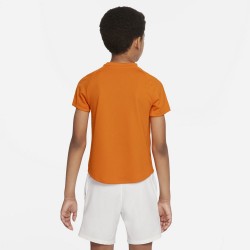 Achat Tee Shirt Enfant NikeCourt Dri-FIT Victory Orange