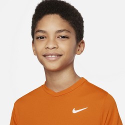 Prix Tee Shirt Enfant NikeCourt Dri-FIT Victory Orange