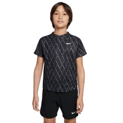 Tee Shirt Enfant NikeCourt Dri-FIT Victory Noir
