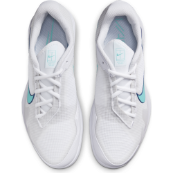 Promo Chaussure NikeCourt Air Zoom Vapor Pro Blanc/Bleu Clair