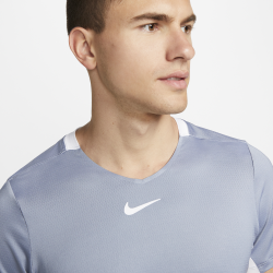 Logo Tee Shirt NikeCourt Dri-FIT Advantage Gris
