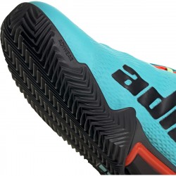 Chaussure Adidas Barricade Clay Turquoise pas chère