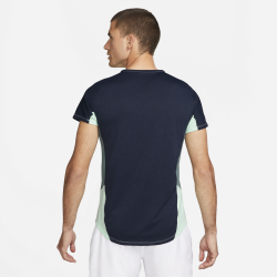 Achat Tee Shirt NikeCourt Dri-FIT Slam Turquoise