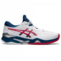Chaussure Asics Court FF 2 Blanc/Bleu