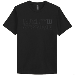 Tee Shirt Wilson Night Session Noir