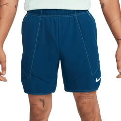 Short NikeCourt Dri-FIT Advantage Bleu