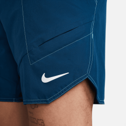 Short NikeCourt Dri-FIT Advantage Bleu pas cher