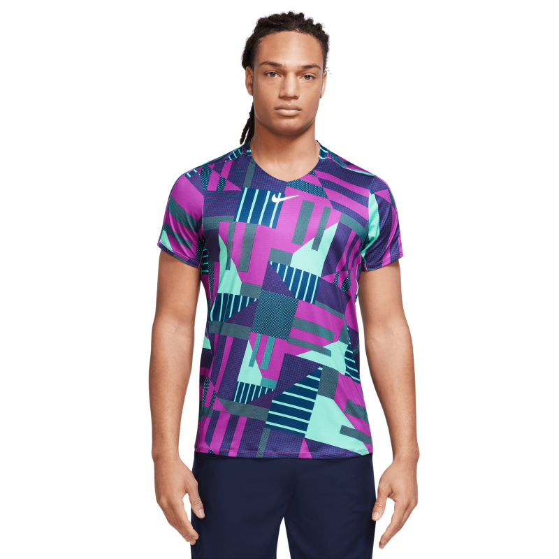 Tee Shirt NikeCourt Dri-FIT Advantage Violet