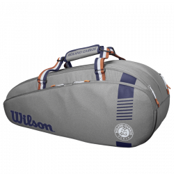 Sac Thermo Wilson Team Roland Garros 6 Raquettes Gris