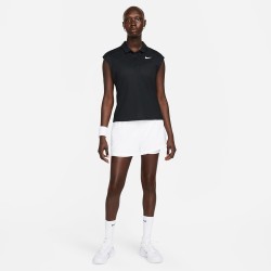 Short Femme NikeCourt Dri-FIT Advantage Blanc pas cher
