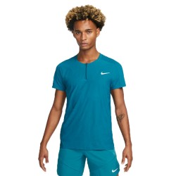 Polo NikeCourt Dri-FIT Advantage Slam Bleu