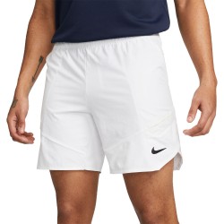 Short NikeCourt Dri-FIT Advantage Blanc