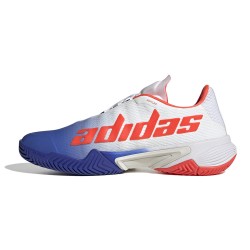 Achat Chaussure Adidas Barricade Blanc/Bleu