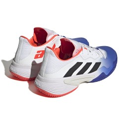 Promo Chaussure Adidas Barricade Blanc/Bleu