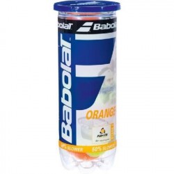 Tube de 3 Balles Mini Tennis Babolat Orange