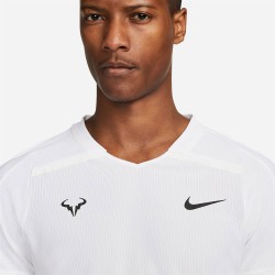 Vente Tee Shirt NikeCourt Dri-FIT ADV Rafa Blanc
