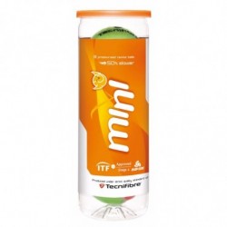 Tube de 3 Balles Mini Tennis Tecnifibre Mini