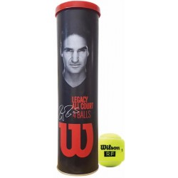 Tube de 4 balles Wilson Legacy All Court