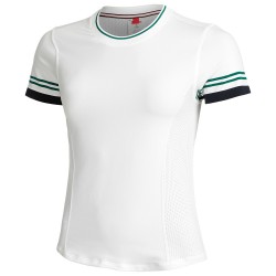 Tee-Shirt Femme Wilson Baseline Seamless Blanc