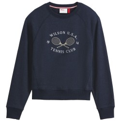 Sweat Femme Wilson Grant Park Crew Bleu Marine