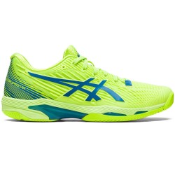 Chaussure Femme Asics Solution Speed FF 2 Toutes Surfaces Vert Fluo