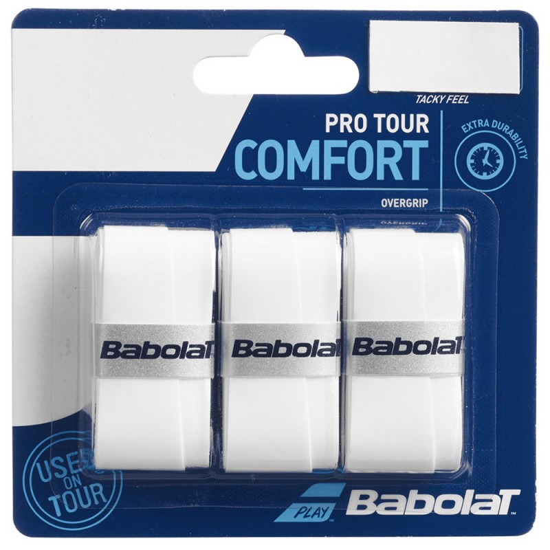 Achat Surgrips Babolat Pro Tour Blanc
