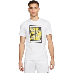 Tee-Shirt NikeCourt Heritage Blanc