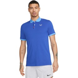 Polo Nike Dri-FIT Slim Rafa bleu