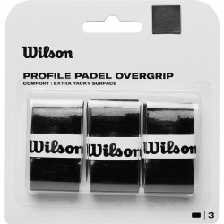 Surgrips Padel Wilson Profile Overgrip Noir x3