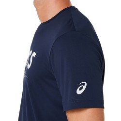 Promo Tee-Shirt Asics Court GPX Bleu Marine