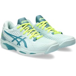 Vente Chaussure Femme Asics Solution Speed FF 2 Toutes Surfaces Turquoise