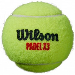 Achat Tube de 3 Balles Padel Wilson