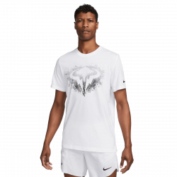 Tee Shirt NikeCourt Dri-FIT Rafa Blanc