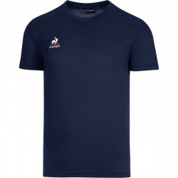 Tee-Shirt Enfant Le Coq Sportif Tennis Training Bleu Marine
