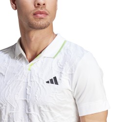 Polo Adidas FreeLift Pro Londres Blanc pas cher