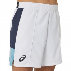 Prix Short Asics Match 7in New York Blanc