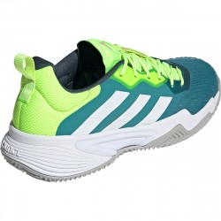 Chaussure Adidas Barricade Terre Battue Turquoise pas chère