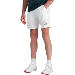 Short Le Coq Sportif N°3 Blanc