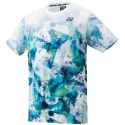 Tee-Shirt Yonex Slim Fit Tour Elite US Open 2023 Blanc/Bleu