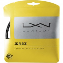 Cordage Luxilon 4G noir