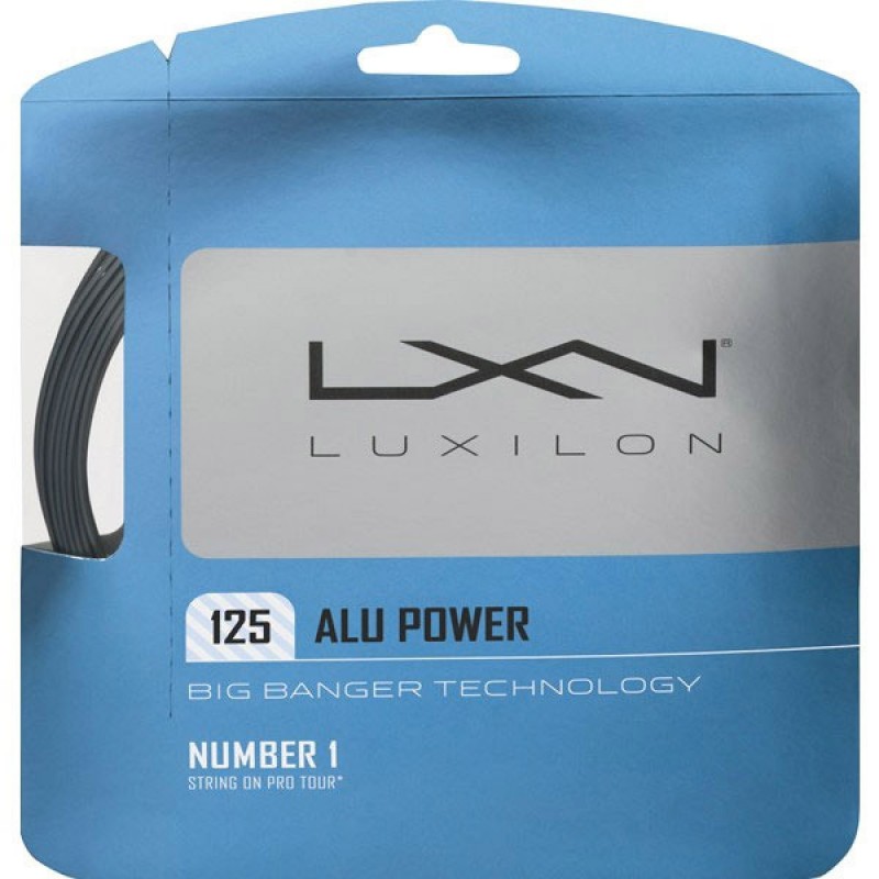 Cordage Luxilon Alu Power Gris