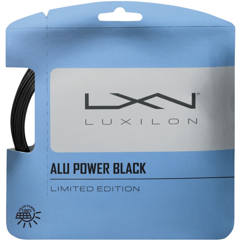 Cordage Luxilon Alu Power noir