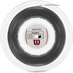 Bobine de Cordage Wilson Revolve Spin Noir (200m)