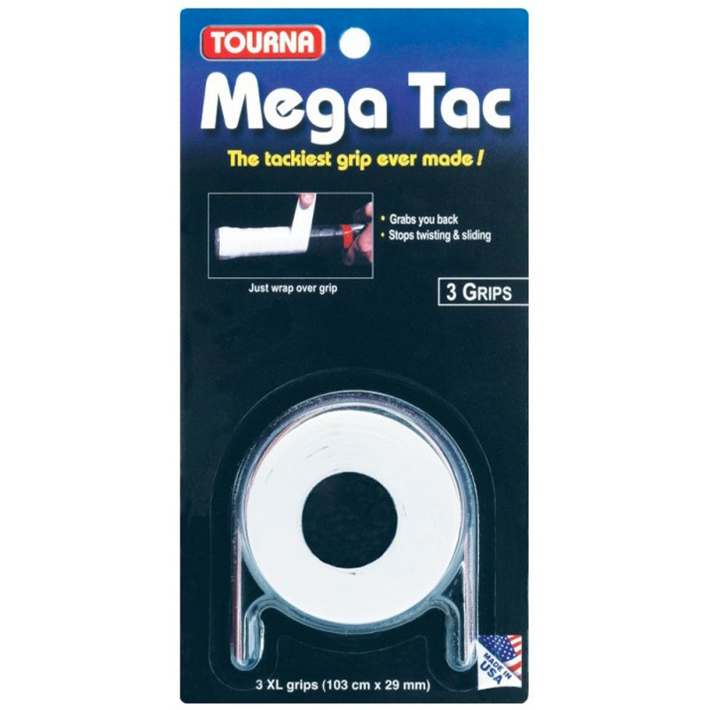 Surgrips Tourna Megatac x3 blanc