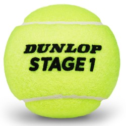 Achat Tube de 3 Balles Dunlop Stage 1 Vert