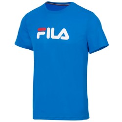 Tee-Shirt Fila Logo Bleu