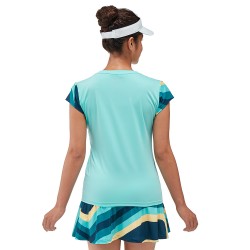 Promo Tee-Shirt Femme Yonex Melbourne 2024 Turquoise
