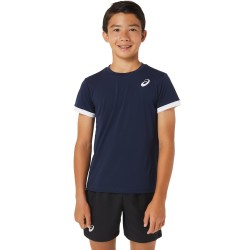 Tee-Shirt Enfant Asics Tennis Bleu Marine