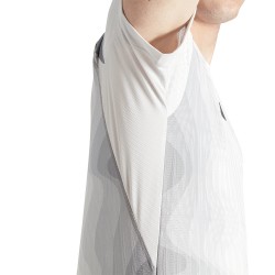 Tee-Shirt Adidas Airchill Pro Freelift Gris pas cher